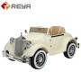 24V battery electric vintage toy car for chids ride on four wheel drive parent-child car with foot pedal