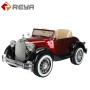 24V battery electric vintage toy car for chids ride on four wheel drive parent-child car with foot pedal