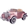 24V battery electric vintage toy car for chids ride on four wheel drive parent-child car with foot pedal