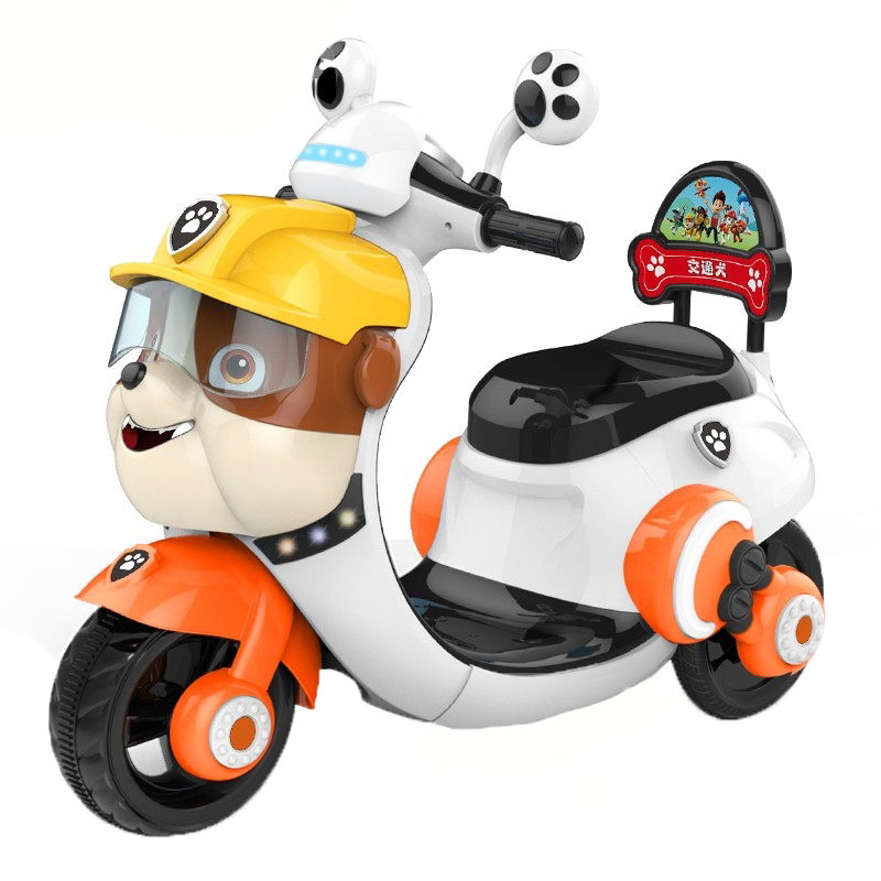 Cartoon Dog shape tricycle ride sur TOY CAR