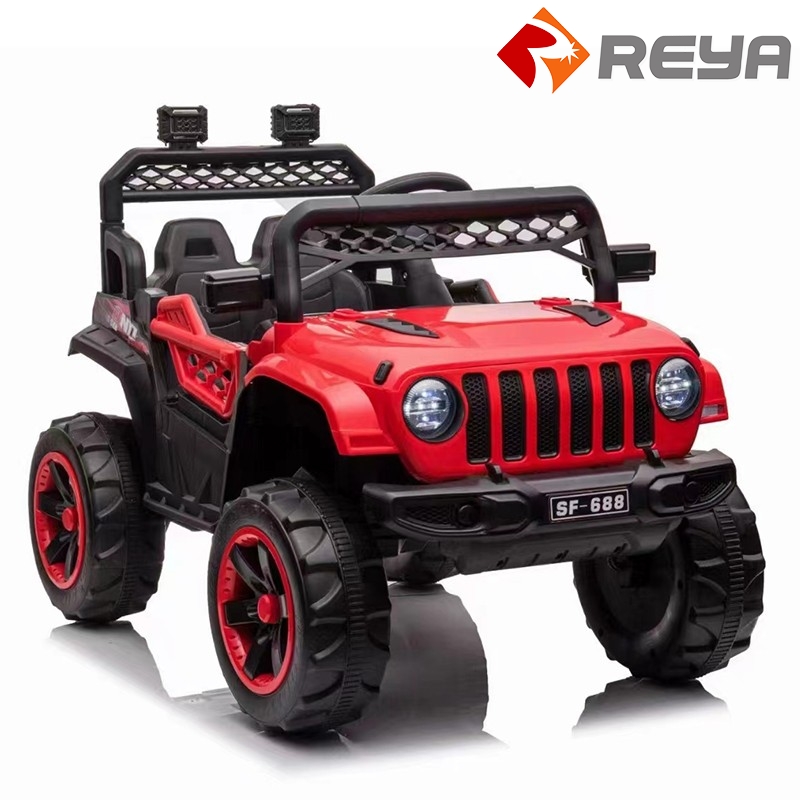 EV023 Two sets of children off road ride on car toy electric vehicles factory supply