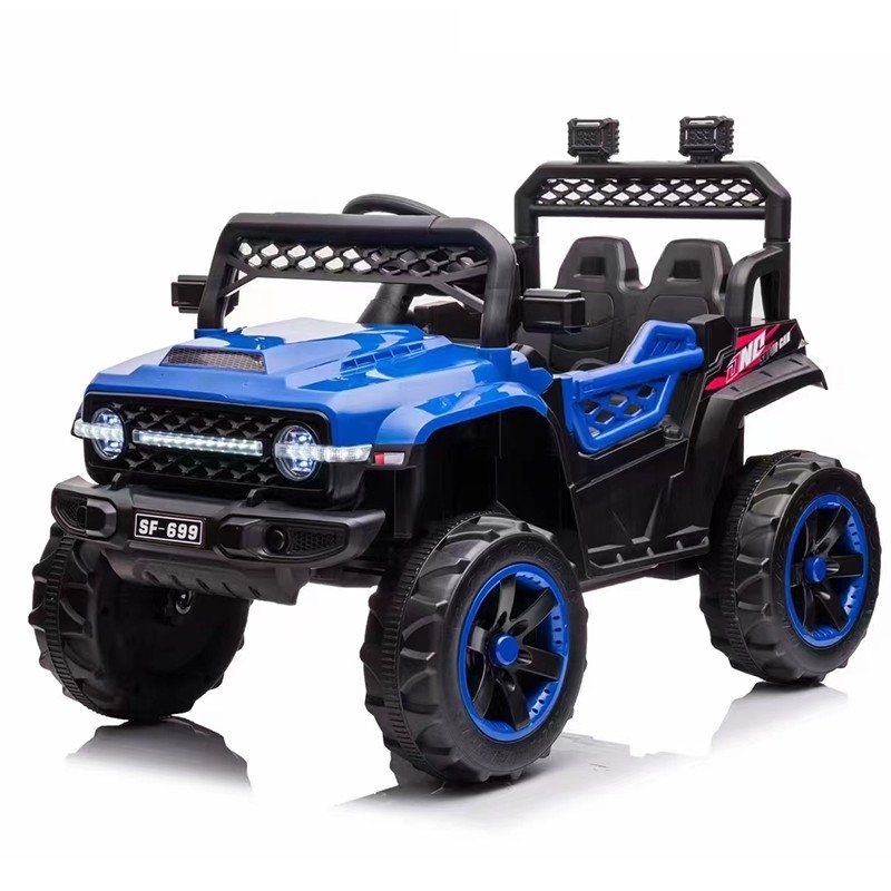 EV023 Two sets of children off road ride on car toy electric vehicles factory supply