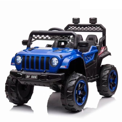 EV023 Two sets of children off road ride on car toy electric vehicles factory supply