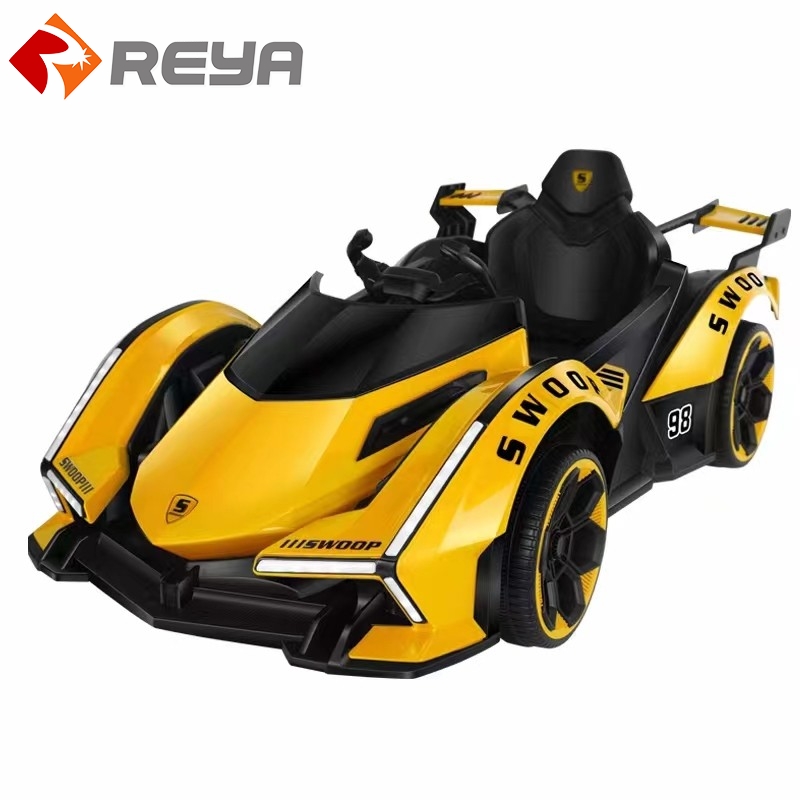 الأطفال الكهربائية سيارة يمكن أن يجلس الناس بوي remote control four-wheel charging toy-car فتاة طفل سترولر