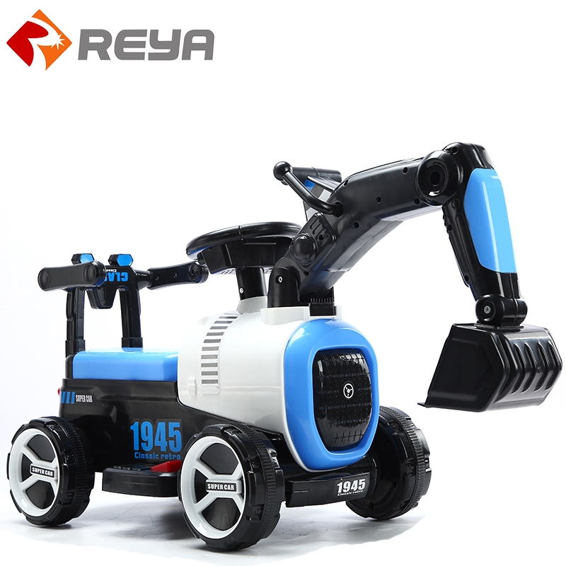 EV085 Children's electric exciter can sit and ride boy hook machine to dig exciter engineering car exciter