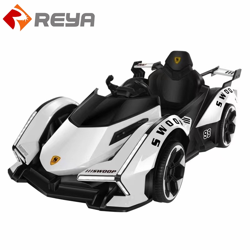 الأطفال الكهربائية سيارة يمكن أن يجلس الناس بوي remote control four-wheel charging toy-car فتاة طفل سترولر