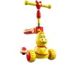 Kundenspezifische blinkende Rad Kinder Kick Fuß Roller/Heißer Verkauf Breite Pedial Kinder Roller/3 PU Räder Baby Roller zum Verkauf