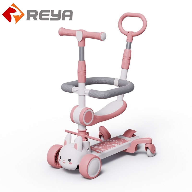 2023 Newest Design Foldable PU Wheels Kids Scooter Have Light for Baby Ride on Car 2023 Newest Design Foldable PU Wheels Kids Scooter Have Light for Baby Ride on Car