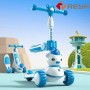 Scooter Children 's scooter wholesale 1 - 3 - 6 year old baby 2 in 1 Children can take a Scooter