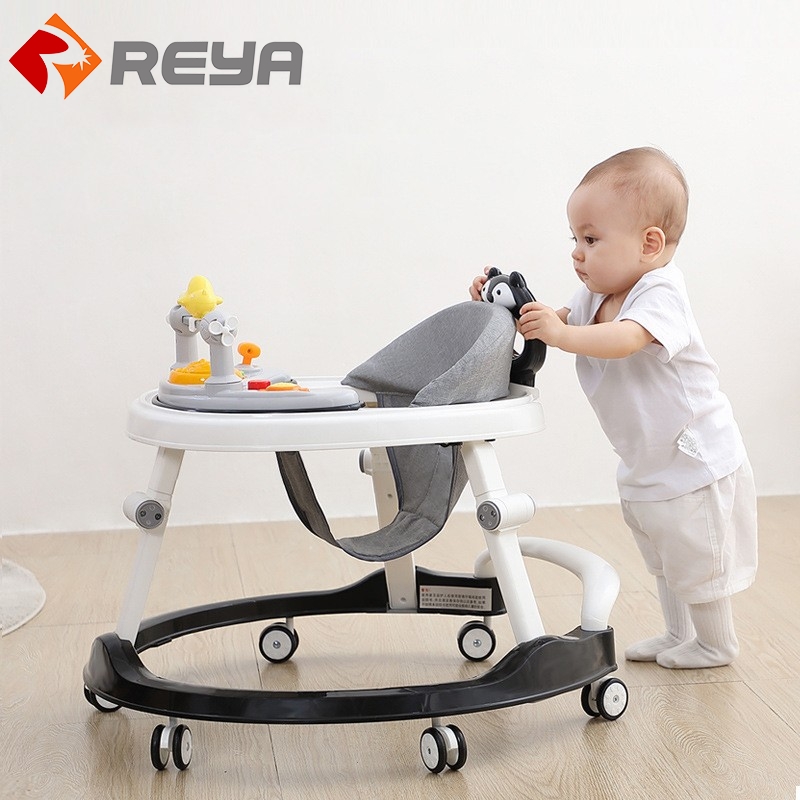 Bébé Walker anti o - legs bébé Multi - functional Anti rollover bébé trolley apprendre à conduire Walker 2023 nouveaux modèles