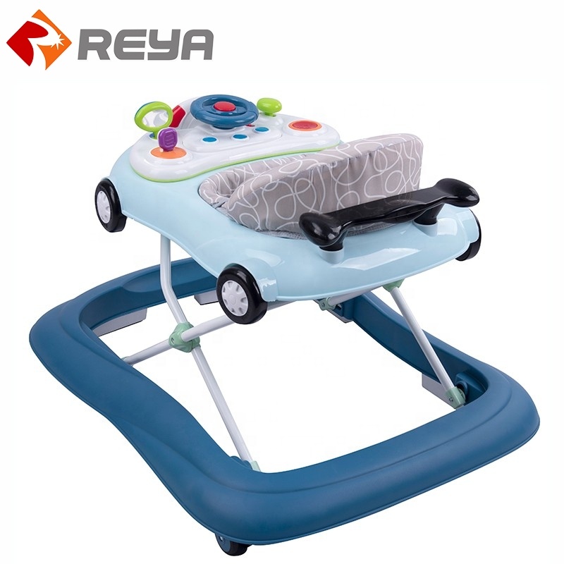 Factory cheap Price Baby Walking musical and Light Swivel Wheels Baby Walker Toy pour enfants