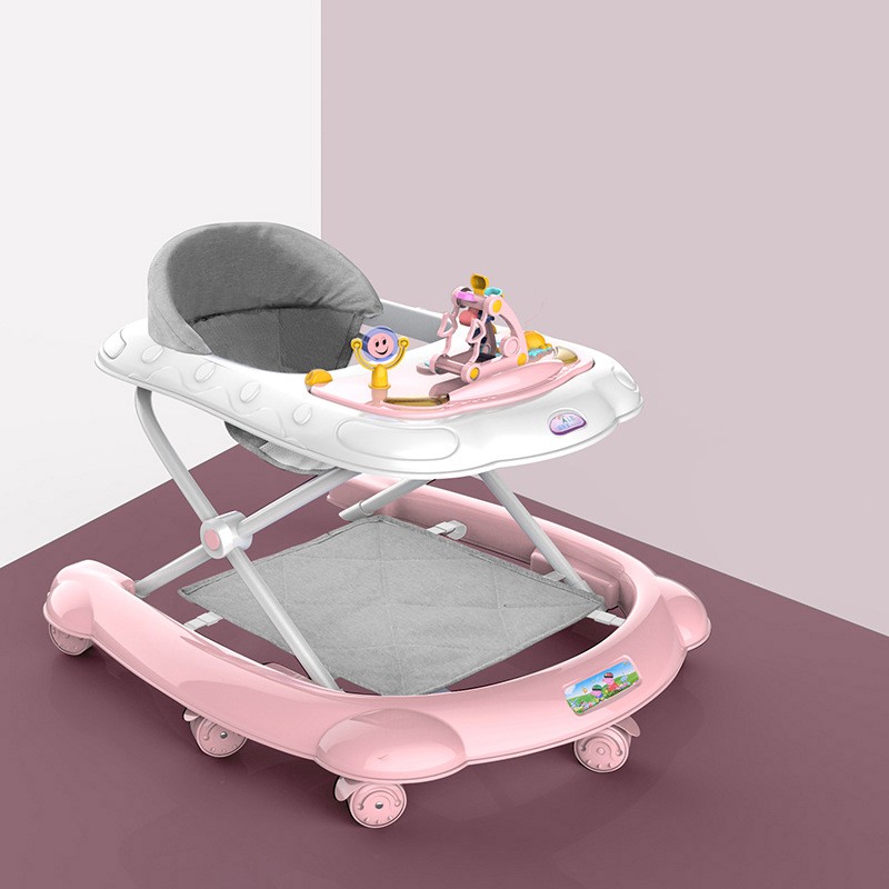 Baby walker anti O-pernas multifuncionais anti rolo carro de partida infantil Baby walker para meninos e meninas