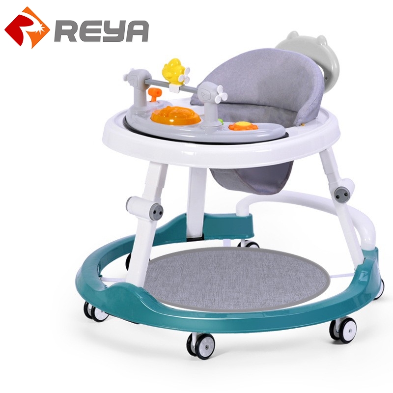 Baby walker anti o - legs baby multi - functional anti rollover baby trolley learning driving walker 2023 новые модели