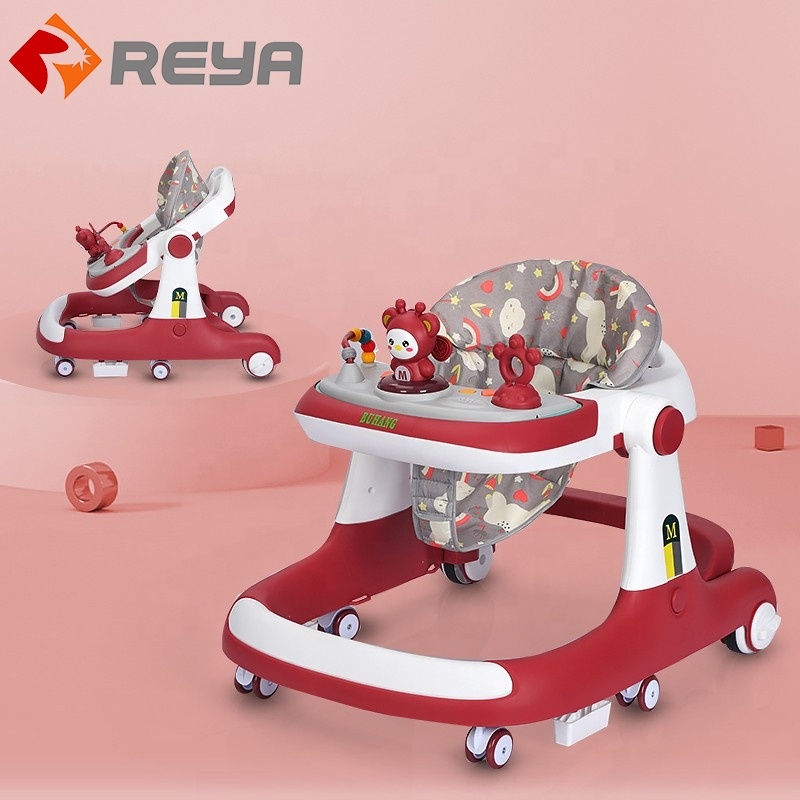 XB005 New Style Popular Safety Adjustable Baby Walking Car Baby Walkers for Sale