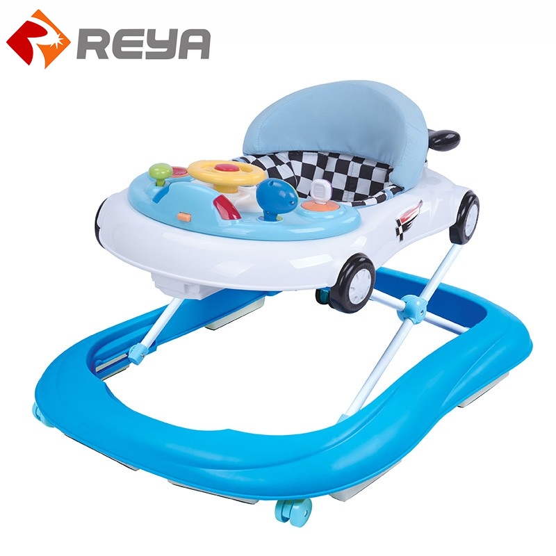 XB015 Factory Cheep Price Baby Walking Musical And Light Swivel Wheels Baby Walker Toy For Kids