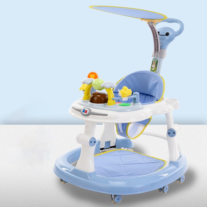 Kinder Baby Walker Anti-O-Bein Cartwheel Multifunktionale Hand Push kann Baby Walker sitzen