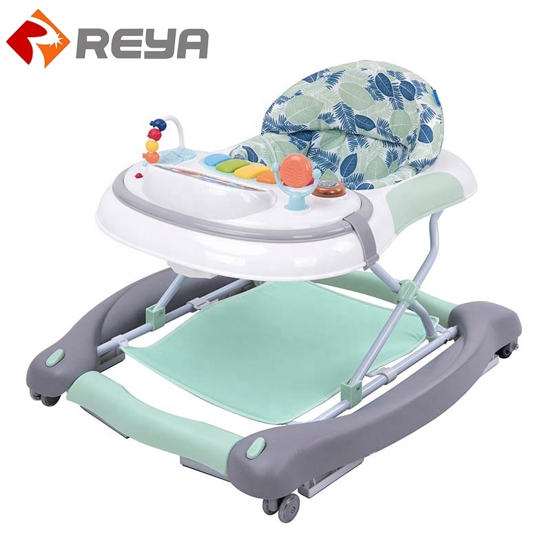 XB013 China Children Learn To Walk Carton Walking Toy Chair Musical Baby Walker For Kids Walker