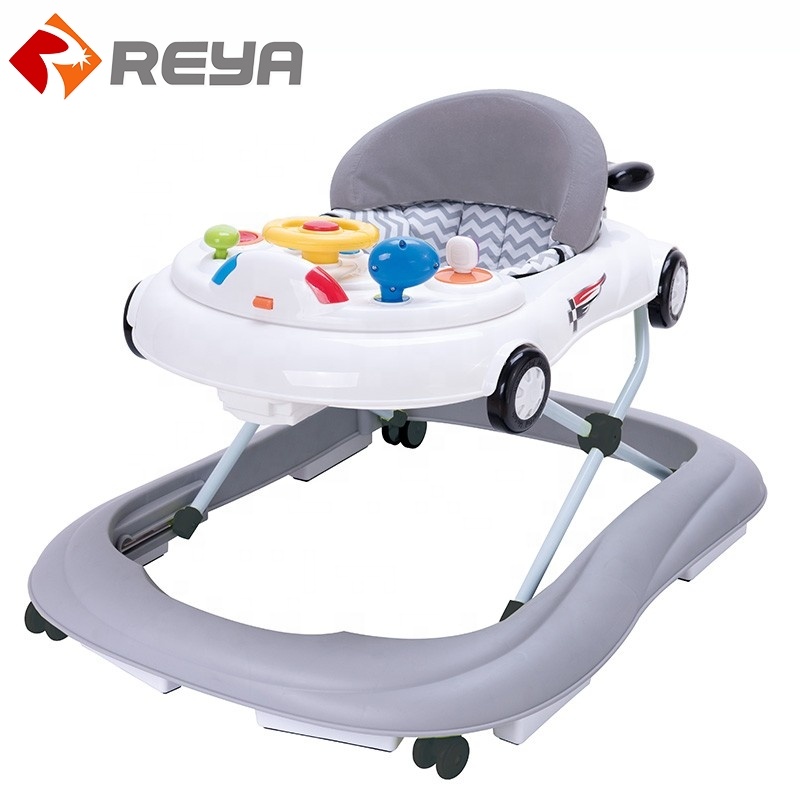 XB015 Factory Cheep Price Baby Walking Musical And Light Swivel Wheels Baby Walker Toy For Kids