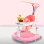 XB012 Children's baby walker anti - O-leg cartwheel multifunctional hand push can sit baby walker