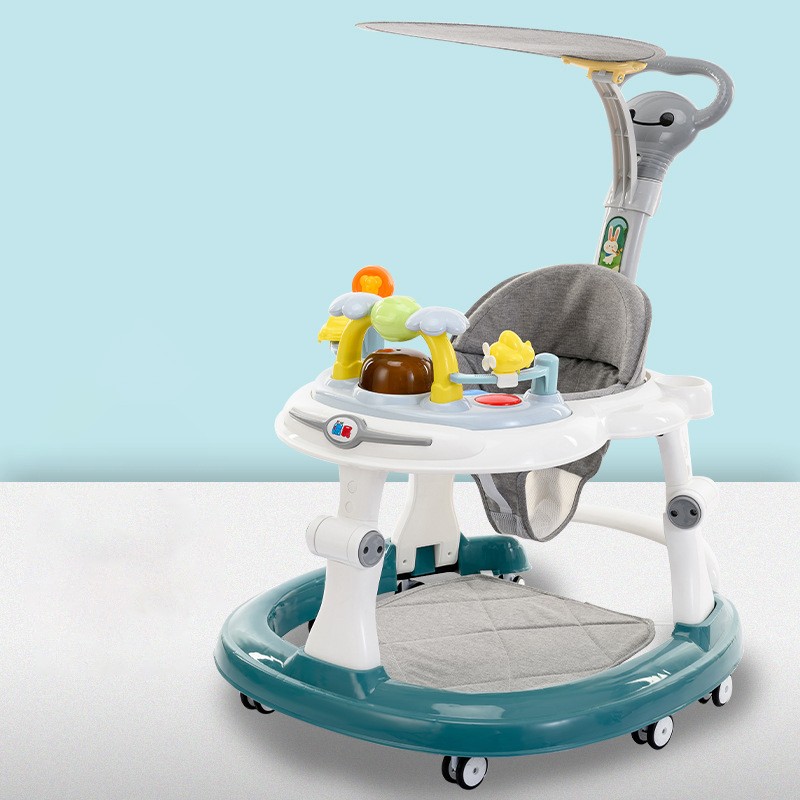 Kinder Baby Walker Anti-O-Bein Cartwheel Multifunktionale Hand Push kann Baby Walker sitzen