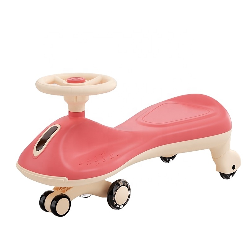 Wholesale torsion cars garçons et filles enfants des garçons Yo - Yo 1 - 3 ans Old anti - rollover Swing car