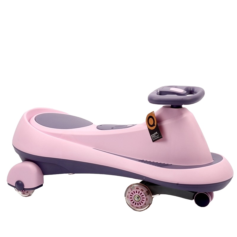 Kindertorsion Auto Trolley Universalrad kleines und weibliches Baby 1-6 Anti Rollover Erwachsener neues Twist und Schaukel Auto