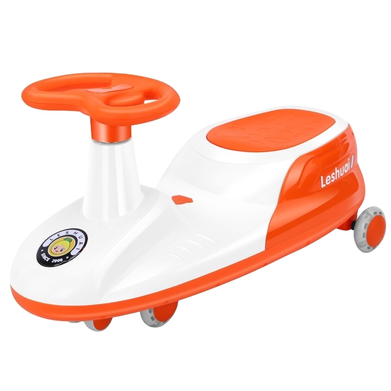 NN008 Children's wiggle car Baby swing car scooter scooter silent flash anti rolled over toy car 2-6 years old