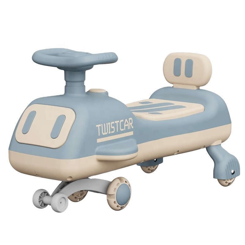 Children 's Twister 2 - 8 años Old anti - rollover / aducts can SIT / universal Wheel Boys and Girls Twister car