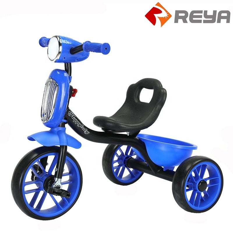 2023 Bicicleta de triciclo pedial do bebê do triciclo das crianças novas para o bebê 2-7 anos de idade