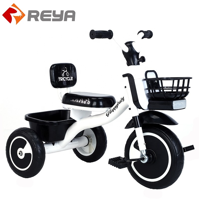 SL016 Wholesale children's bicycle trolley pedal bicycle with music light roller