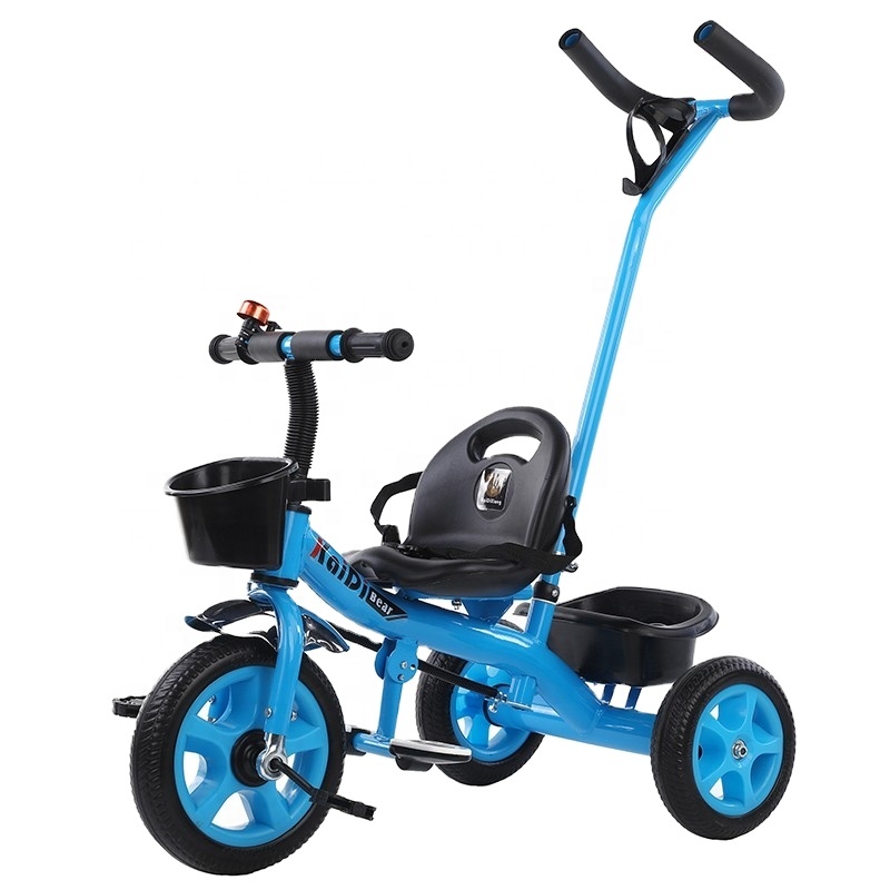 Enfants 2 - en - 1 pedal tricycle avec Push Handle / Riding / garçons et filles enfants tricycle