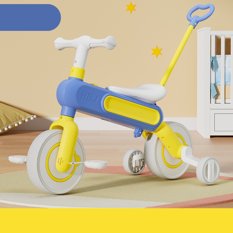 Le tricycle des enfants 2 - en - 1 Sliding Bicycle 1 - 6 ans Old Baby Toy Riding