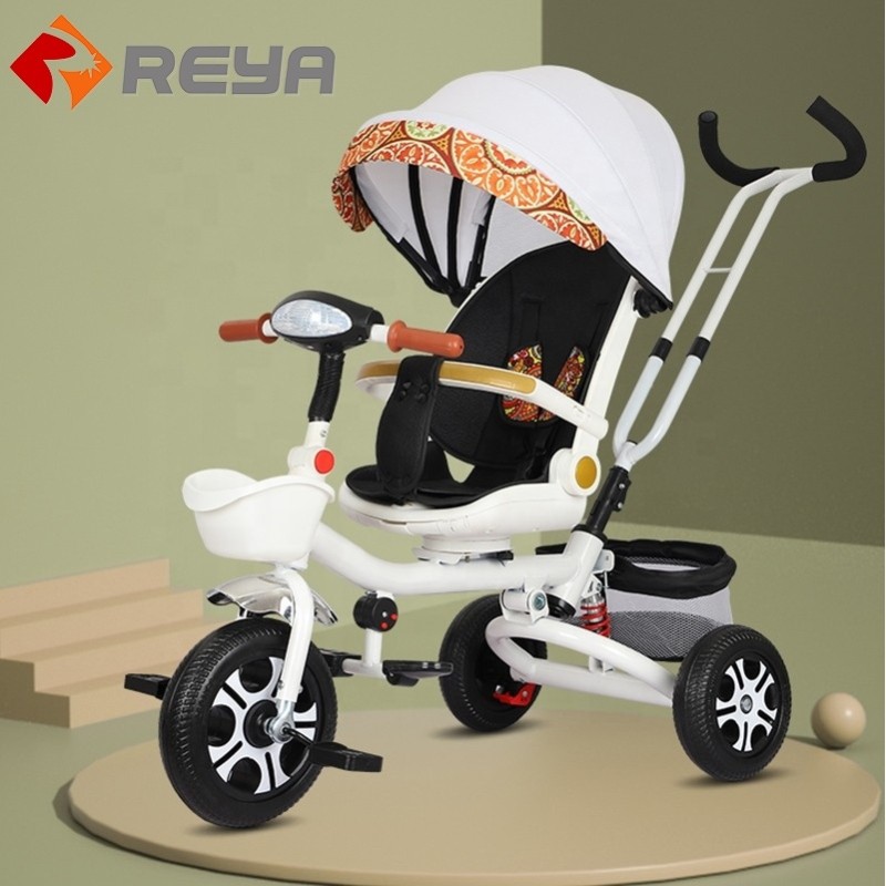 Baby Car Kid Stroller Trike Ride On Tricycle 3 Wheels Girl Push Tricycles Toddler Kids For Tricycle