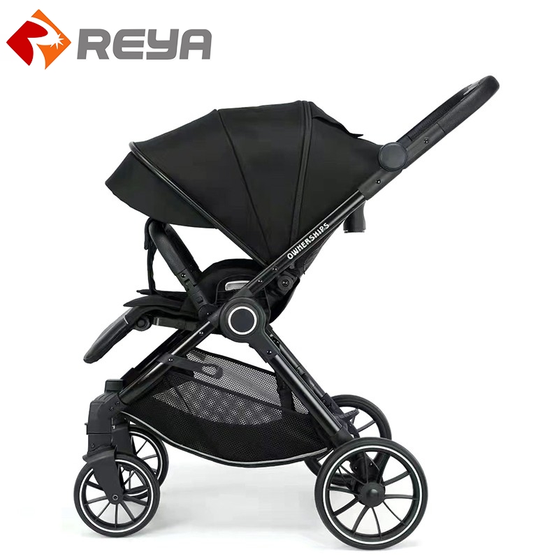 TC012 Baby Gift Baby Stroller with Reversible Handlebar and Rocking Function Pushchair