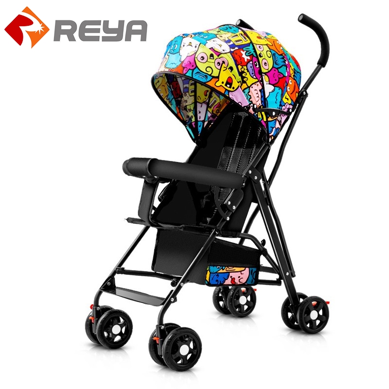 Wholesale cheap prix stable folding Chinese Easy Carry High Landscape bébé Stroller