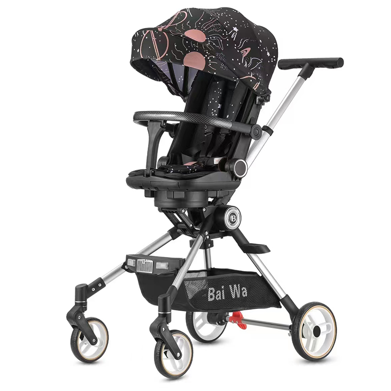 Mini carrinho de bebê portátil Baby Sleeping Convention Folding Baby Stroller