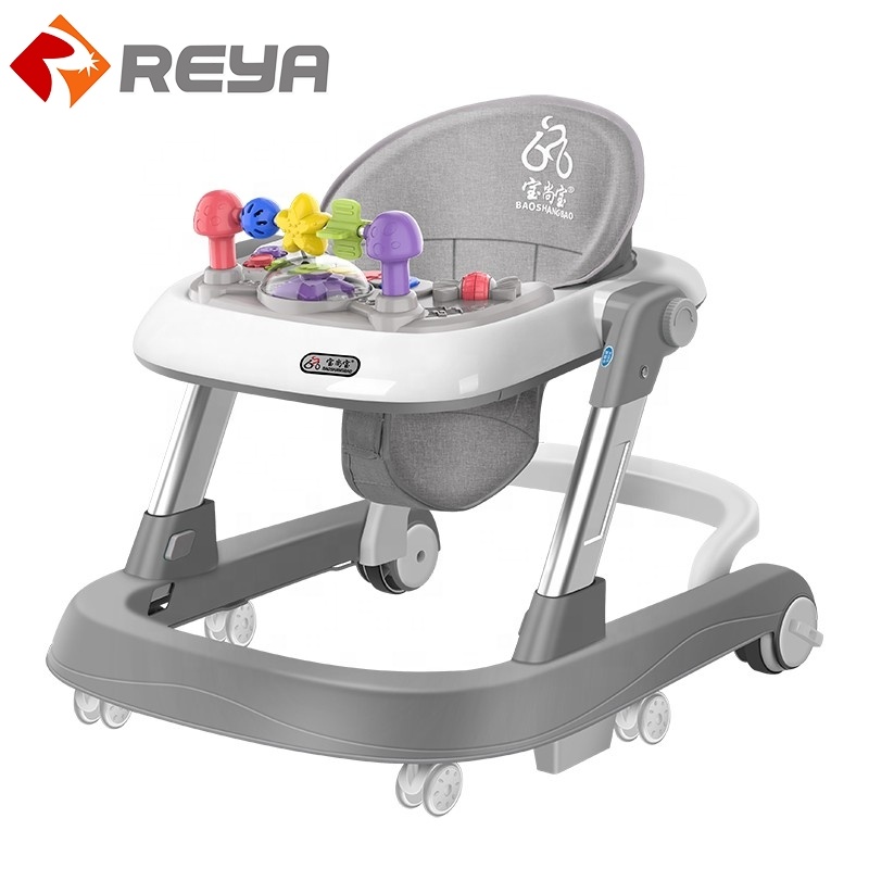 2023 Boa Qualidade Ajustável Altura Do Bebê Carriage Plastic Toddler Walker Para O Bebê