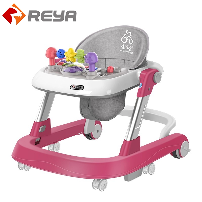 2023 good quality adjudicable height baby Carriage Plastic Toddler Walker for baby