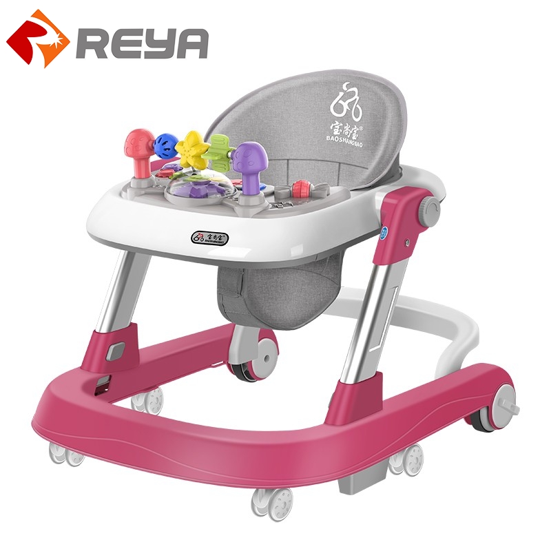 2023 Boa Qualidade Ajustável Altura Do Bebê Carriage Plastic Toddler Walker Para O Bebê