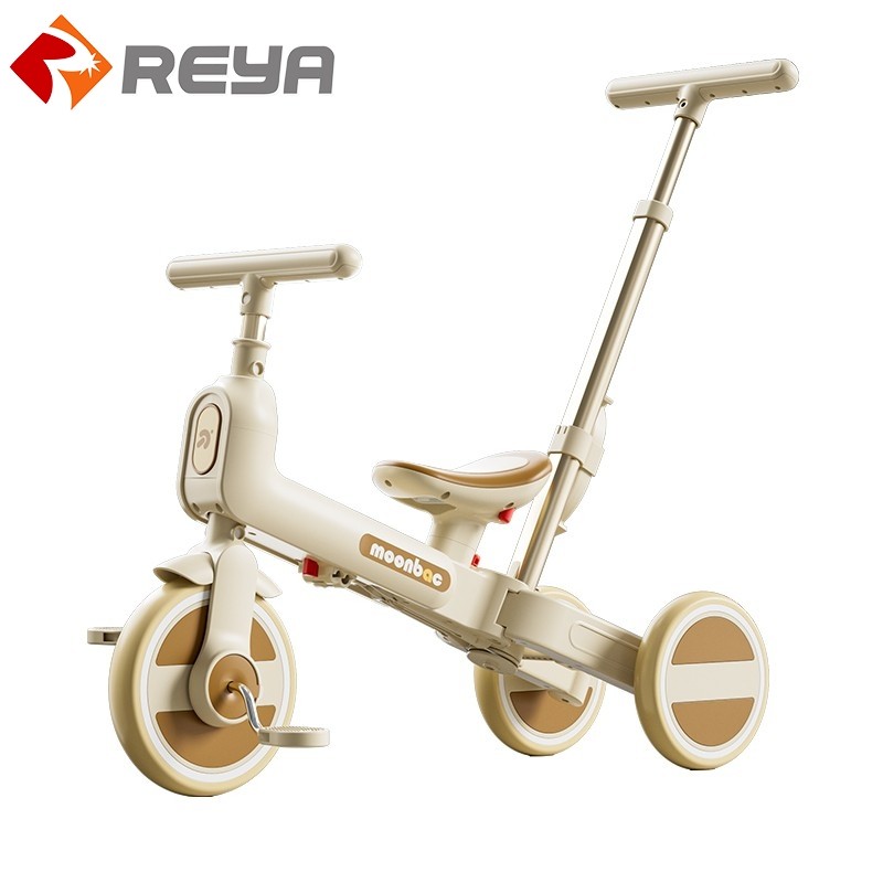 2023 New Children 's tricycle foldable and deformable tricycle