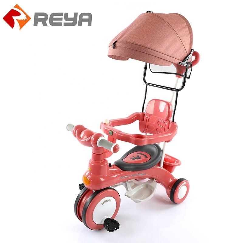 Kids ride - on cars trendy balance bike with removable pedals Stroller vélo bébé folding toddler tricycle