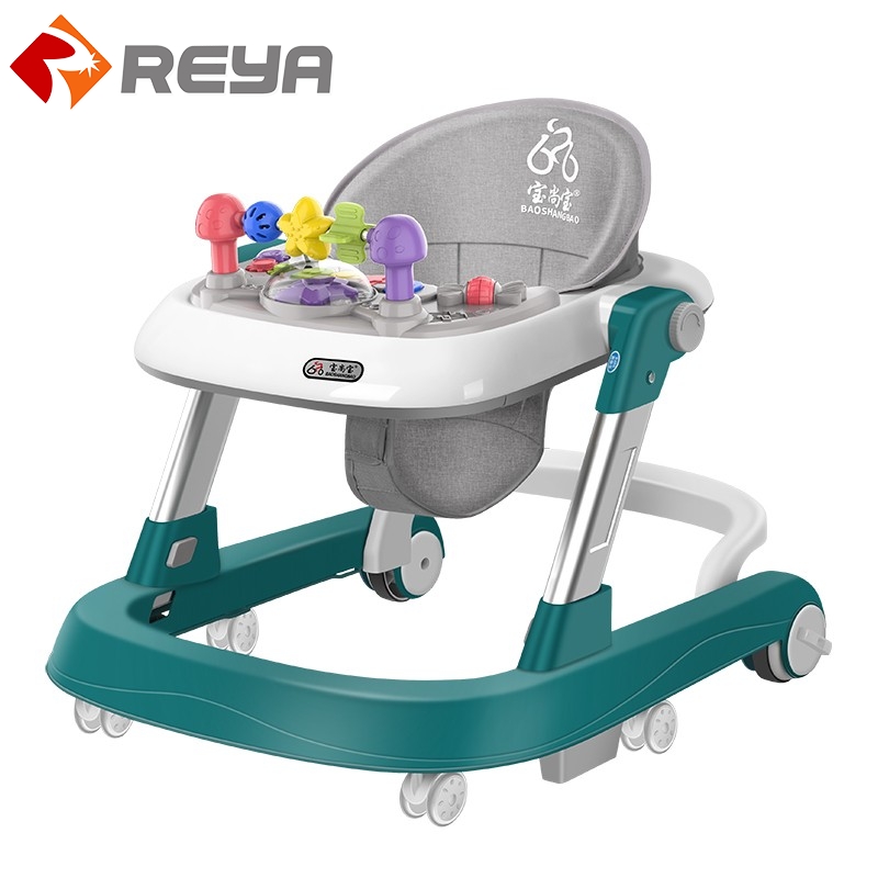 2023 Boa Qualidade Ajustável Altura Do Bebê Carriage Plastic Toddler Walker Para O Bebê