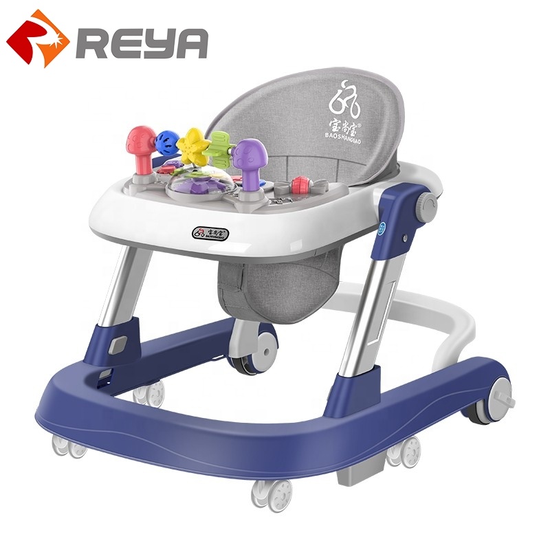 2023 good quality adjudicable height baby Carriage Plastic Toddler Walker for baby