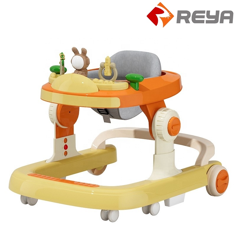 2023 Best Price Folding baby Walker sit - to - Standing Learning Walker Kids multifuncional baby Push Walker