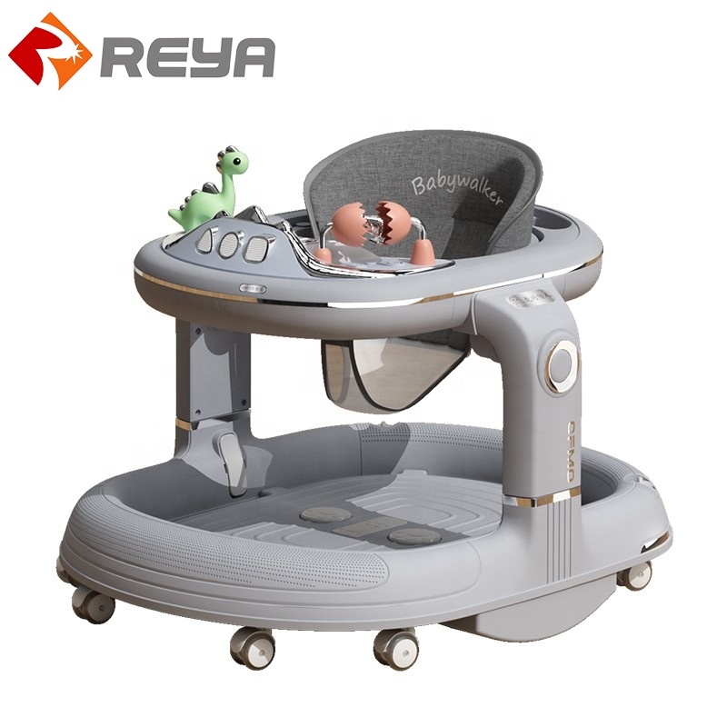 2023 Hohe Qualität Musik Baby Walker Baby Rad Walker 2 In 1 Walker Für Jungen Und Mädchen Mit