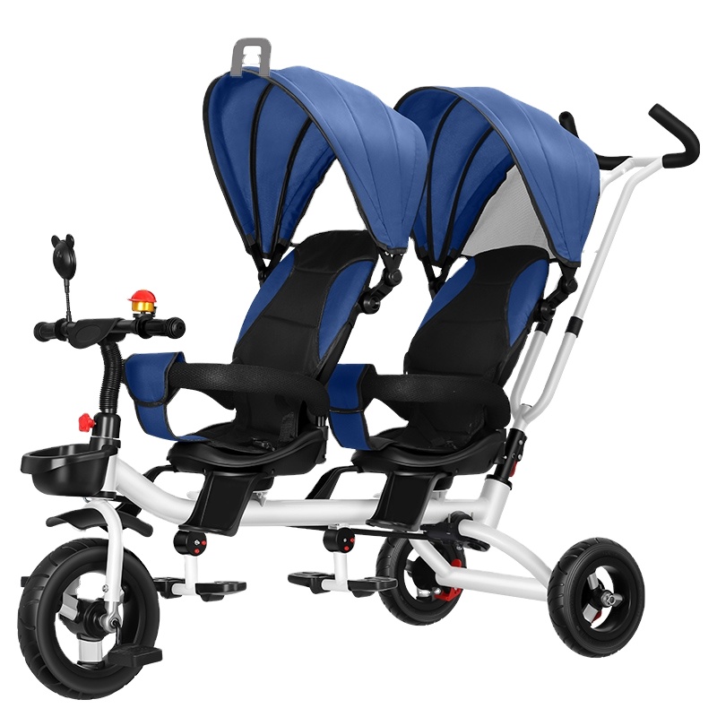 2023 Good Quality Double Children’s Tricycle 3 Wheel Kids Tricycle Children Bike Tricycles For Kids