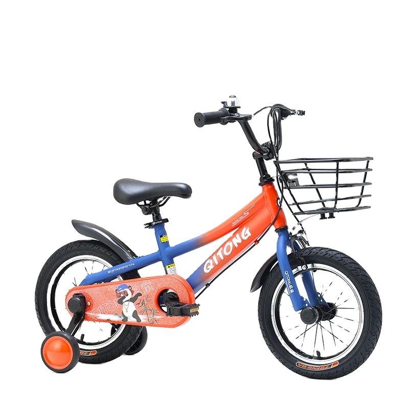 BK032 Children’s bicycle Boys and Girls 2-12 years old with training wheels 14/16/18 inch bicycle