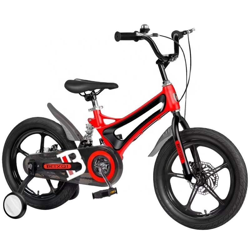 Wholesale magnesium alloy shock absorber children’s bicycles 14/16/18 inch bicycles 4-12 years old boys and girls