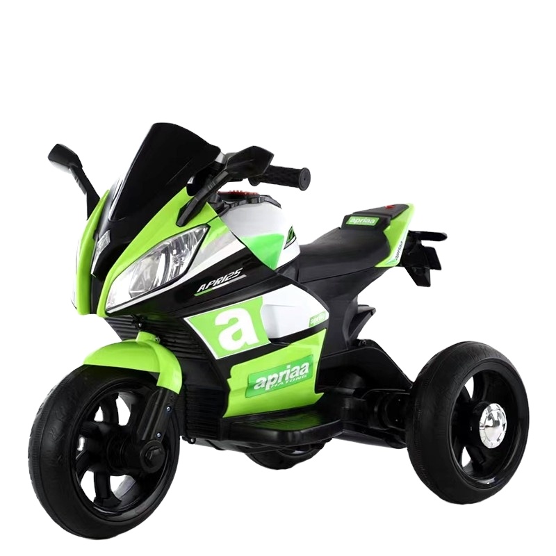 Children’s electric motorcycle riding on the car between wheels motorcycle power battery children’s motorcycle electric