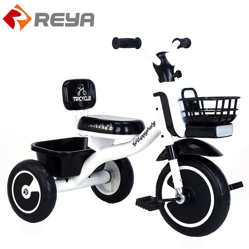 SL016 Wholesale children’s bicycle trolley pedal bicycle with music light roller